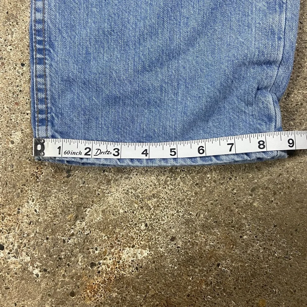 Carhartt Jeans Size 38x32 Blue Denim Light Wash Relaxed Straight Fit 105119 H83